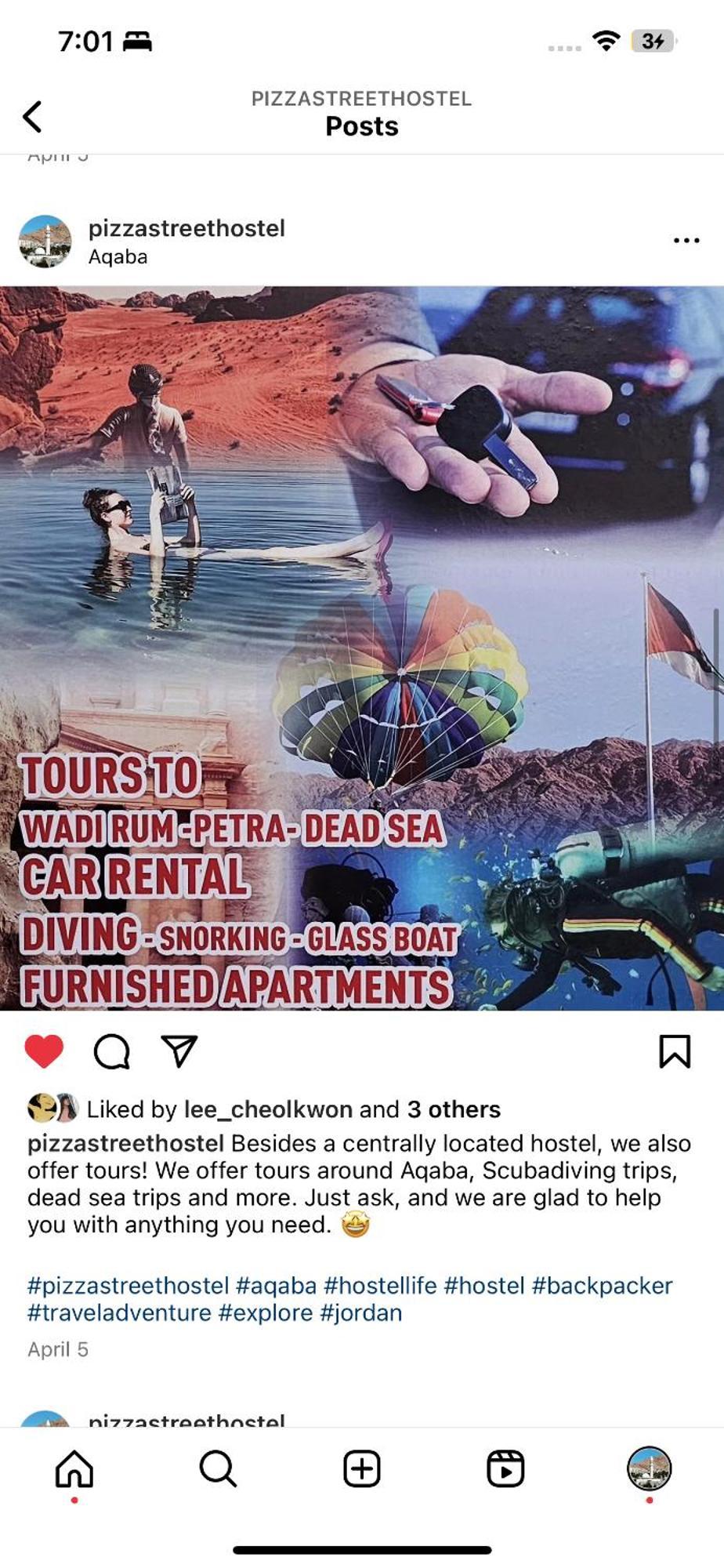 Pizza Street Hostel อคาบา ภายนอก รูปภาพ